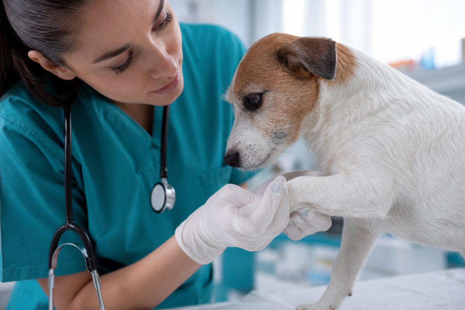 Consulta veterinária